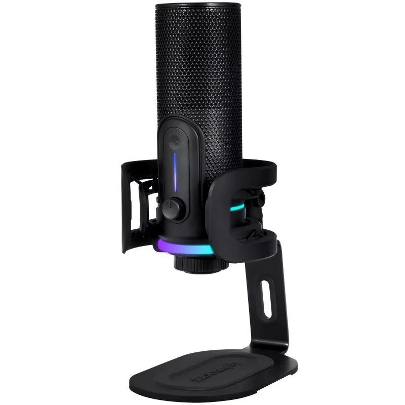 Mikrofonas Streamplify MIC PRO USB RGB juodas SPMC-P3C327.11