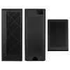 SilverStone ALTA G1M - microATX korpusas - micro ATX - be maitinimo šaltinio (SFX12V/SFX-L12V) - Juoda - USB/Garsas