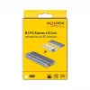 PCI Express x16 kortelė DeLOCK 90566 NVMe M.2 Key M