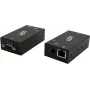 Exsys EX-6111-2 serijinio įrenginio serveris Ethernet į 1×RS-232 su 5V 4A išoriniu maitinimo šaltiniu