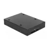 DeLOCK 47232 Juodas metalinis krepšelis 2,5 inch diskams į 3,5 inch lizdą