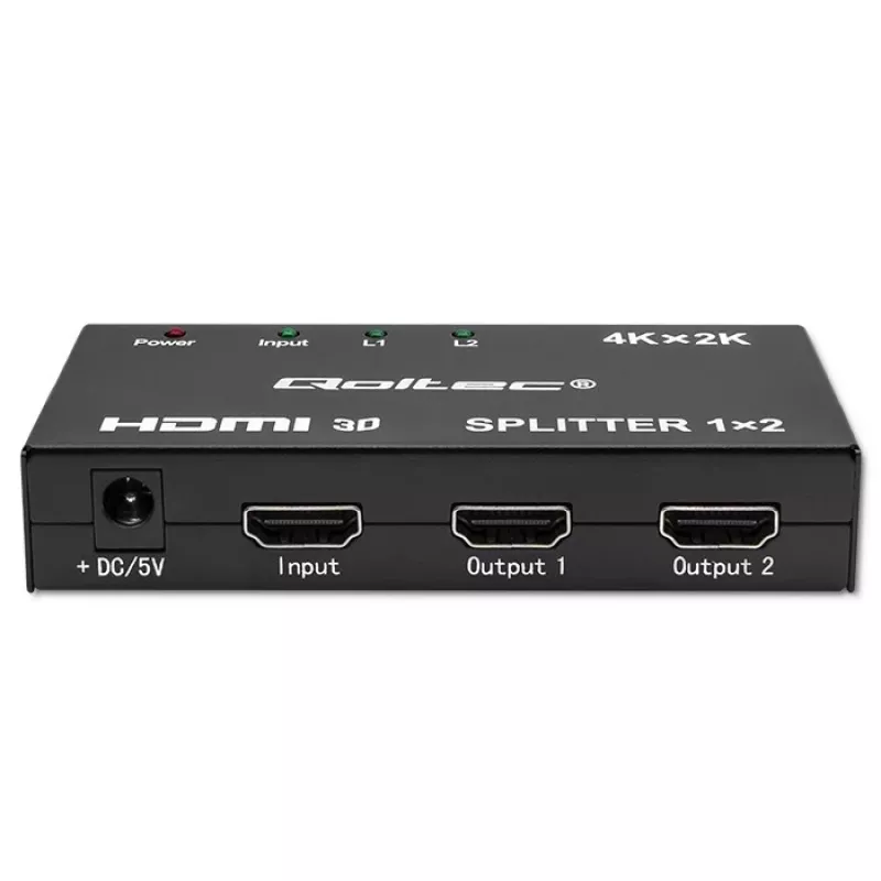 Aktyvus HDMI skirstytuvas 2 x HDMI 4Kx2K, 3.4 Gbps