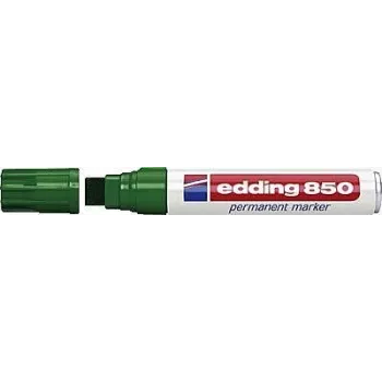 Permanentinis markeris Edding 850 Block Green 5 vnt.