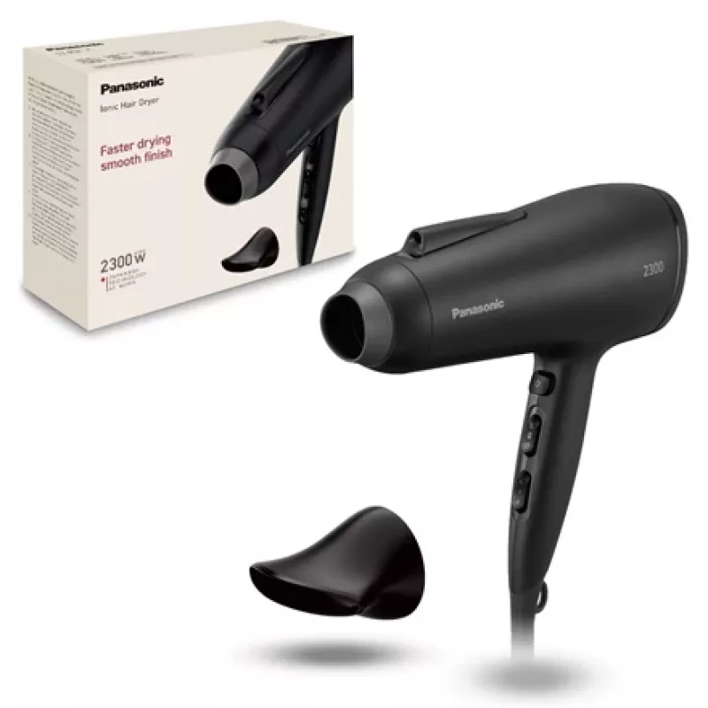 Panasonic plaukų džiovintuvas EH-NE85-K825 | 2500 W | 3 temperatūros režimai | jonų funkcija | juodos spalvos