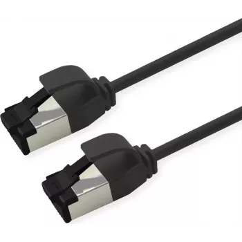 ROLINE U/FTP Patch Laidas Cat.8.1 LSOH juodas plonas 3m (21.15.3266)