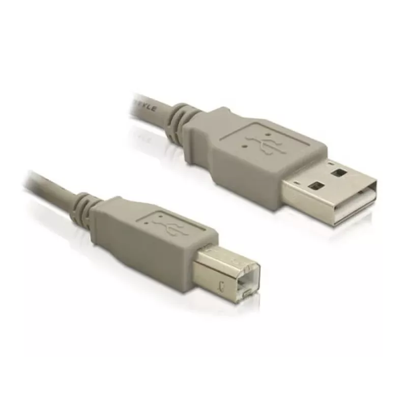 USB laidas DeLOCK 82215 1,8 m USB A USB B pilkas