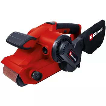 Šlifavimo juostinis šlifuoklis TC-BS 8038 (Raudonas/juodas, 800 W)