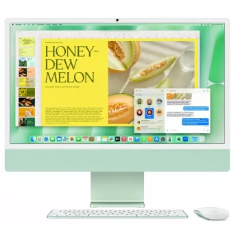 iMac 24 colių: M4 10/10, 24 GB, 512 GB SSD – Žalia