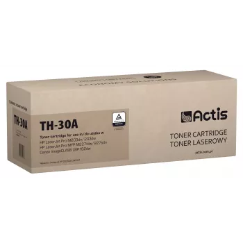 Actis TH-30A toner (pakeitimas HP 30A CF230A; standartinis; 1600 puslapių; juoda)