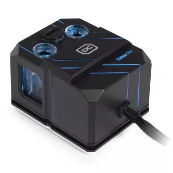 Skysčio aušintuvas Alphacool Eisbaer Pro Aurora Akrilas Varis Nikelis 1/4 colio