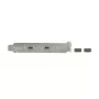 DeLOCK 89935 lizdo laikiklis su 2 x USB Type-C prievadais