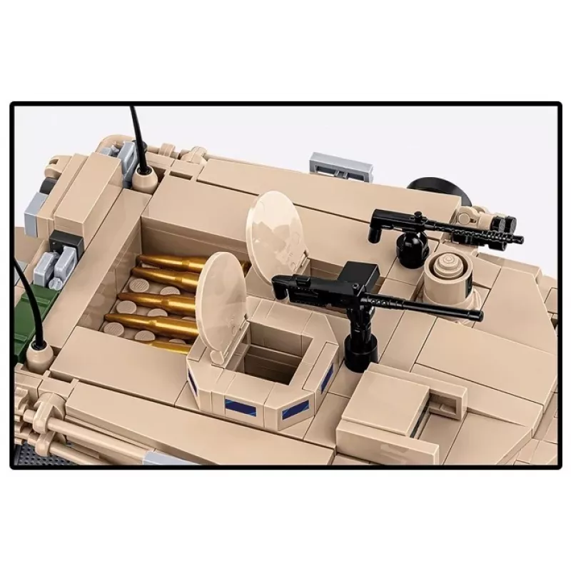 Konstruktorius Cobi M1A2 Abrams 1025 dalių modelis COBI-2632