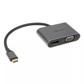 Adapteris USB Type-C Akasa AK-CBCA23-18BK