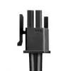CableMod Basics Universal 12V 2x6 kabelis, 90° jungtis, 16 kontaktų į 16 kontaktų - juodas, 60 cm, var. A