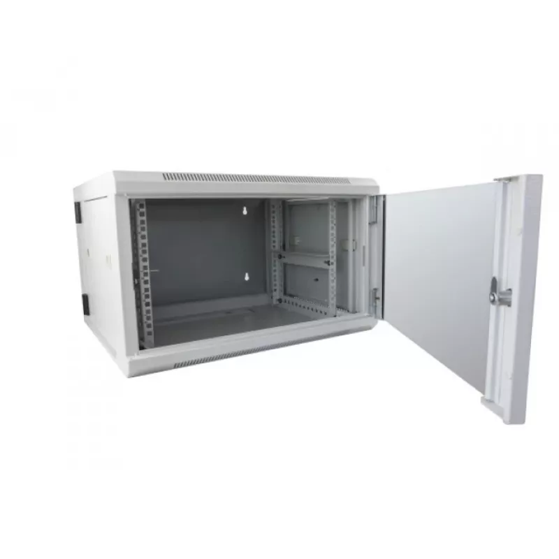 Tinklo spinta ALLNET SMB6612 pilka 33 kg, serverių/įrangos korpusas, kompaktiška grindinė spinta