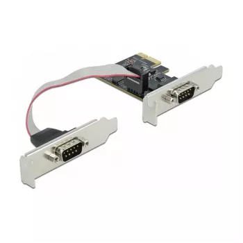 DeLOCK PCI Express x1 į 2 x RS-232 nuosekliojo prievado plokštė