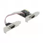 DeLOCK PCI Express x1 į 2 x RS-232 nuosekliojo prievado plokštė