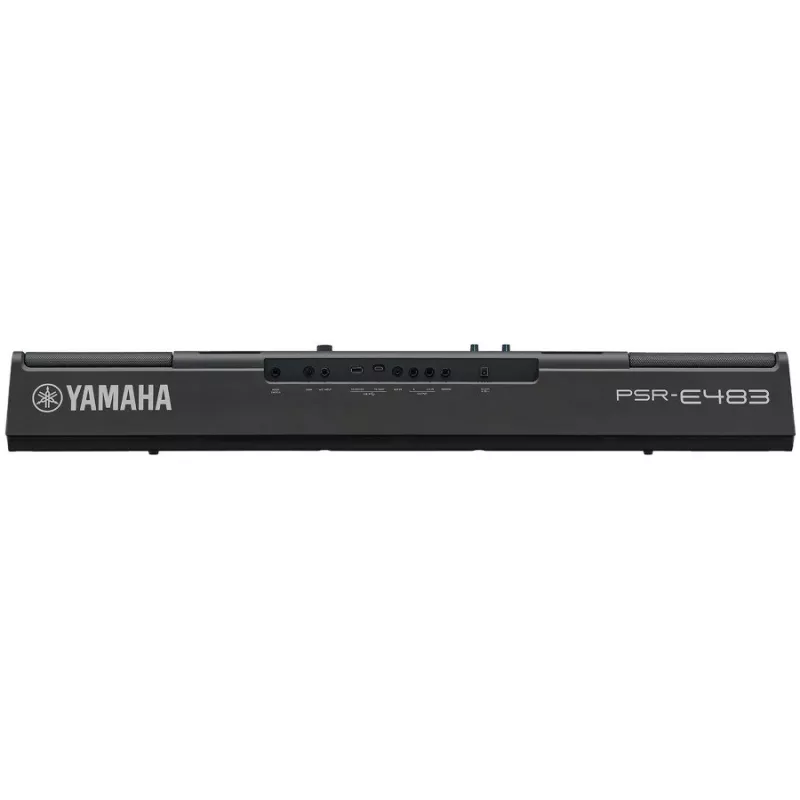 Klavišinis YAMAHA PSR-E483 – 61 klavišų nešiojamas aranžuotojas su lietimo atsaku ir USB-MIDI