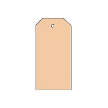 HERMA Kartoninės etiketės - Rudi, lygūs - 90 x 45 mm - 1000 vnt. (6014)