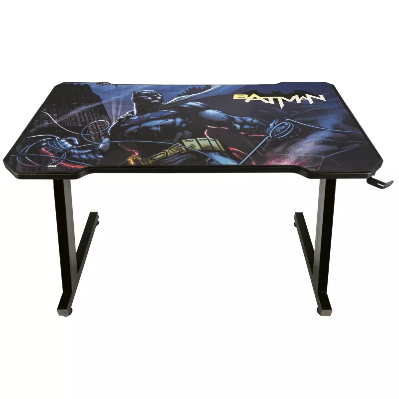 Tiesus kompiuterinis stalas Subsonic SA5593-B1, juodas PVC, 110x60 cm