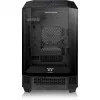 Thermaltake The Tower 300 Black Micro Tower – Kompiuterio korpusas su grūdintu stiklu, skirtas žaidimams