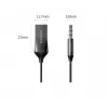 Bluetooth garso imtuvas UGREEN CM309 Bluetooth 5.0 USB su 3,5 mm AUX lizdu, juodas, 20–20000 Hz