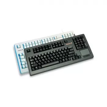 Prijungiama klaviatūra Cherry TouchBoard G80-11900 Šveicariškas išdėstymas juoda, 105 klavišai, USB, 1,75 m laidas