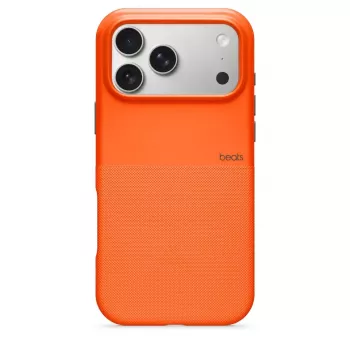 Apple Beats iPhone 17 Pro Max apsauginis dėklas „Rugged Case“ su MagSafe ir Camera Control, oranžinis
