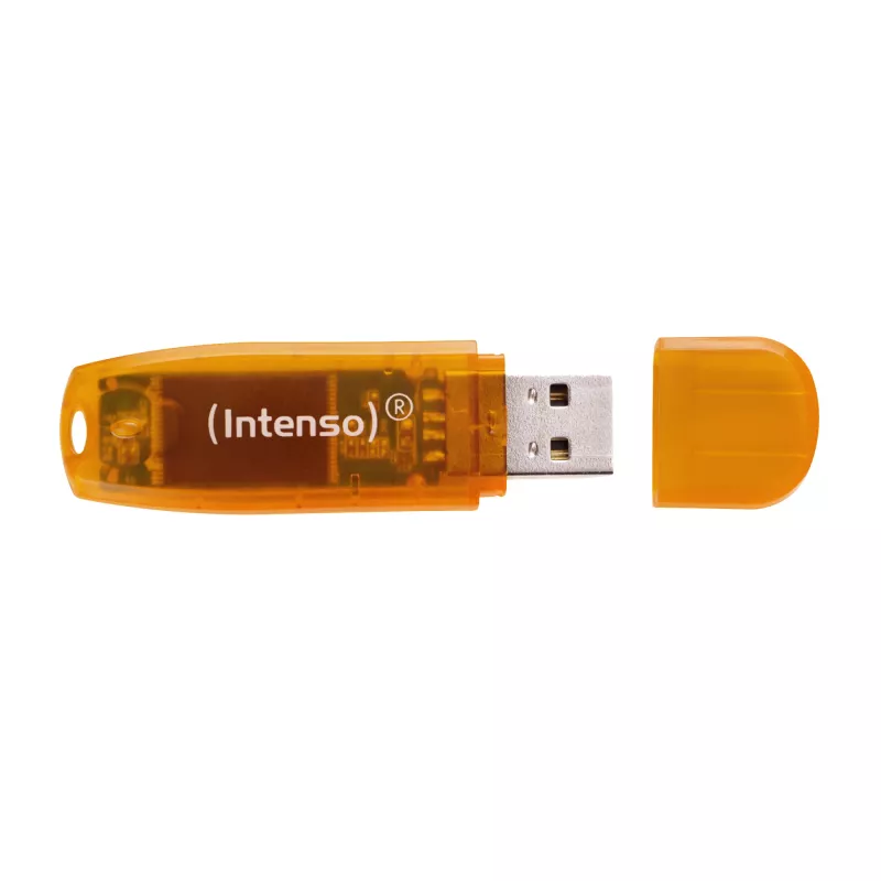 USB atmintukas Intenso 64 GB USB Type-A 2.0 Oranžinis