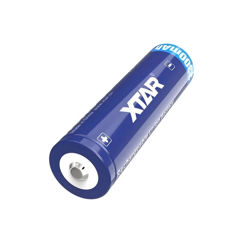 Baterija 18650 3,6V Li-ion 3300 mAh su apsauga