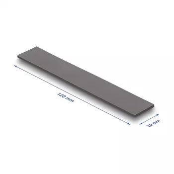 Termo pagalvėlė DeLOCK 18471 3,2 W/m·K Pilka 20x120x3 mm
