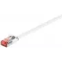 Wentronic Goobay CAT 6 plokščias jungiamasis laidas, U/FTP, baltas, 15 m – variniai laidininkai (94922)