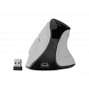 Belaidė vertikali pelė NATEC Euphonie Pro Bluetooth 5.0, 4000 DPI, programuojama, tyli, balta