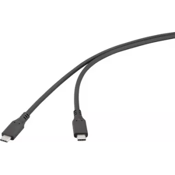 Renkforce USB4 USB-C laidas, juodas, RF-6830438