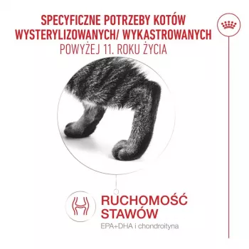 Sausas kačių ėdalas Royal Canin FHN Ageing 11+ 4 kg – pilnavertis ėdalas senjorėms katėms, paukštiena, 30% baltymų