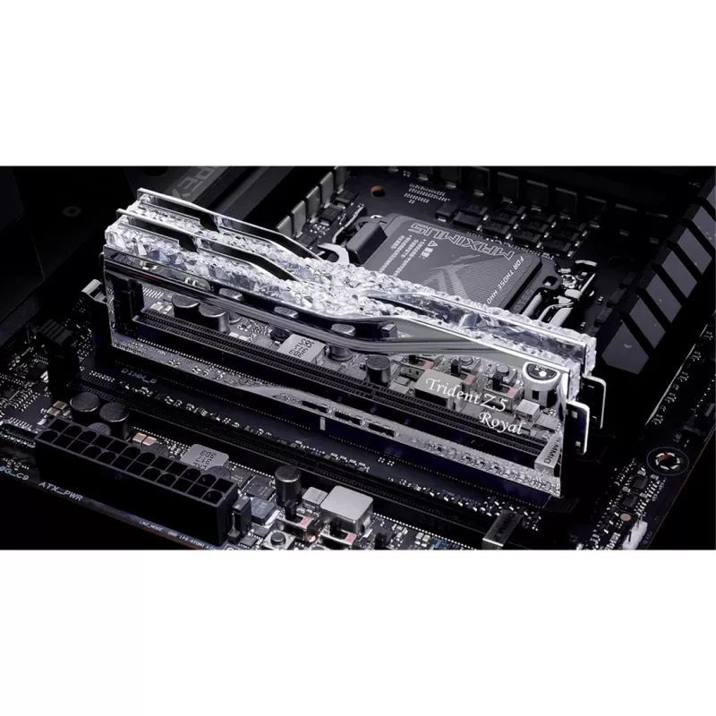 G.Skill Trident Z5 Royal 32 GB (2x16 GB) DDR5-6800 CL34 atminties rinkinys, sidabrinis