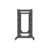 Atviras stovas LANBERG OR01-6822-B 22U, 600 mm x 800 mm, juodas, 600 kg