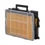 Stalinių dalių dėžė Stanley Sortmaster daugiapakopis organizatorius juodas permatomas 400x420x315 mm