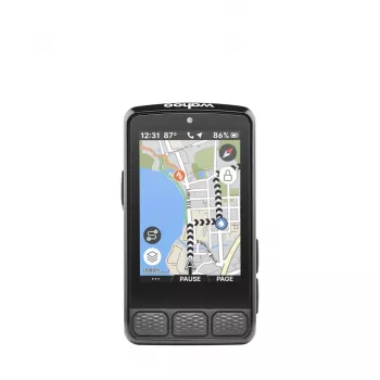 GPS dviračių kompiuteris Wahoo ELEMNT ROAM – spalvotas TFT jutiklinis ekranas, 2,8 colio, GPS, Wi‑Fi, ANT+, 64 GB, IPX7