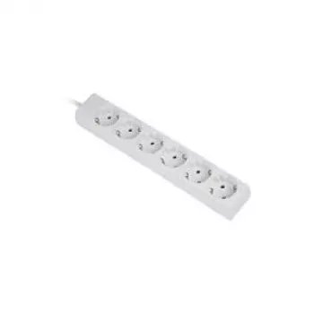 Hama 00030529 ilgintuvas 1.4 m 6 kištukinių lizdų Baltas
