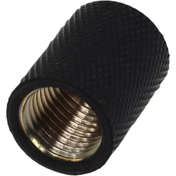 Alphacool HF mova jungtis G1/4 vidinis sriegis į G1/4 vidinis sriegis - giliai juoda (17048)