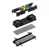 PNY XLR8 CS3150 1 TB M.2 2280 NVMe SSD diskas, PCIe 5.0, su radiatoriumi
