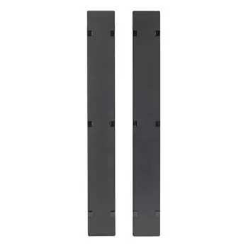 APC NetShelter vertikalus kabelių valdymo rinkinys su šarnyriniais dangteliais, 2 vnt., 109 x 2184 x 13 mm