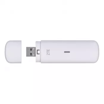 USB mobilusis modeminis įrenginys ZTE MF833N, 4G LTE iki 150 Mbps, baltas