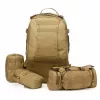 Karinė kuprinė Extralink Military Backpack Tactical 4-in-1 50L MIL-668