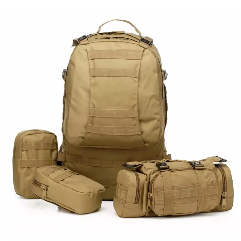Karinė kuprinė Extralink Military Backpack Tactical 4-in-1 50L MIL-668