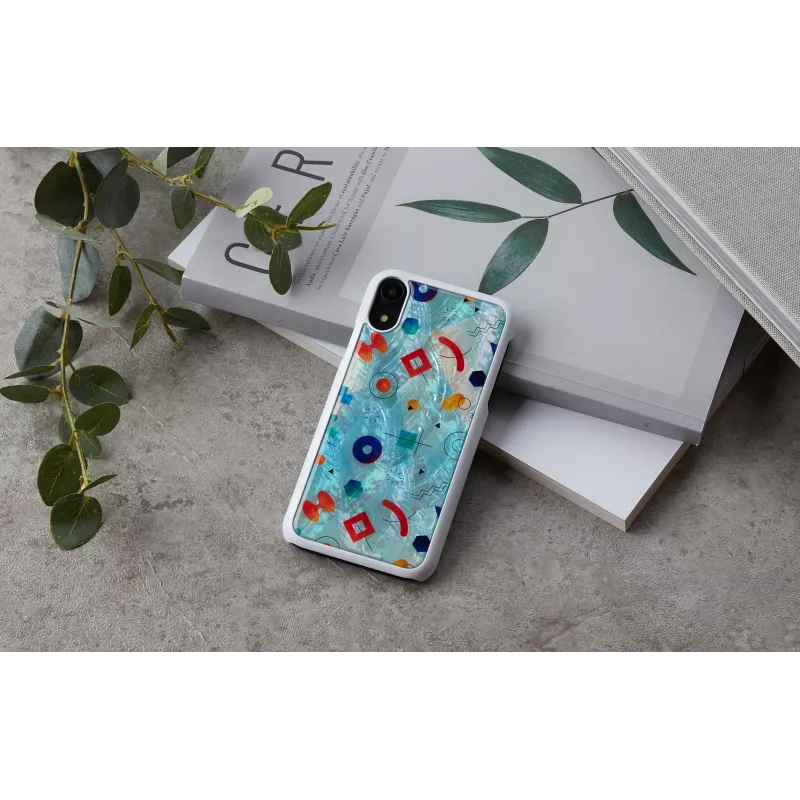 Dėklas iKins iPhone XR apsauginis „Poppin Rock“ baltas