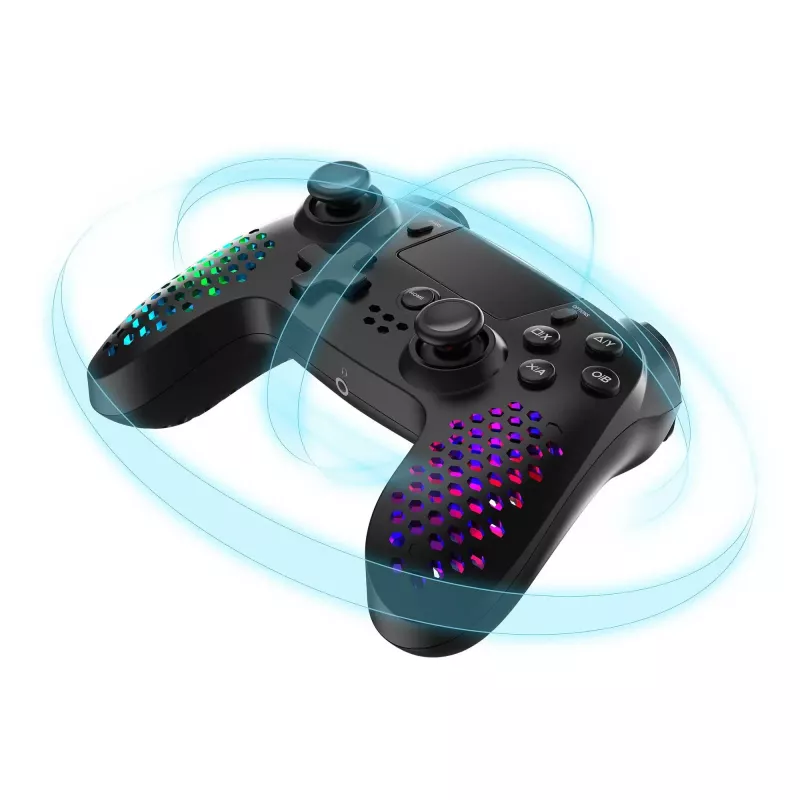 Žaidimų pultas Subsonic SA5654 Hexalight juodas Bluetooth USB PC PlayStation 4 3