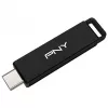 PNY Elite-X USB atmintukas 64 GB USB Type-C 3.2 Gen 1 (3.1 Gen 1) Juodas (P-FDI64GELTXC-GE)