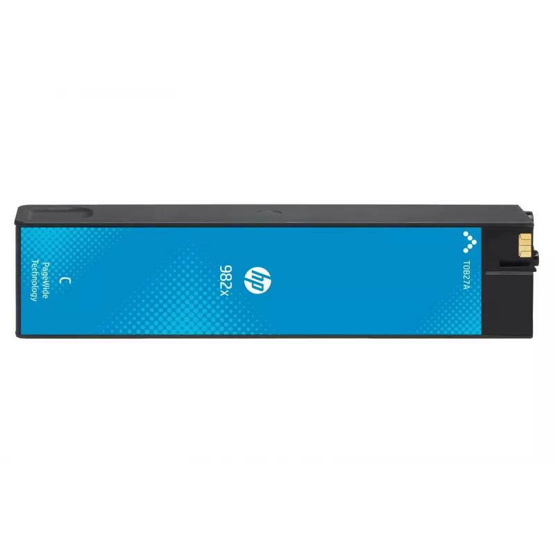 HP 982X didelės talpos ciangra spalvos originali PageWide kasetė, 1 vnt., 16000 puslapių